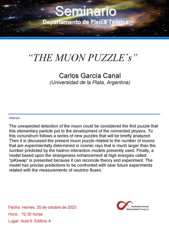 Seminario. Carlos García Canal (Universidad de La Plata, Argentina)