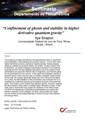 Cartel del seminario